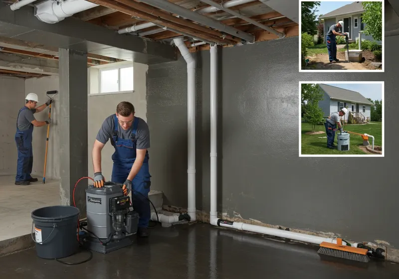 Basement Waterproofing and Flood Prevention process in West Concord, MA